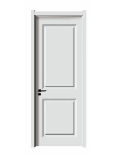 black frame glass door