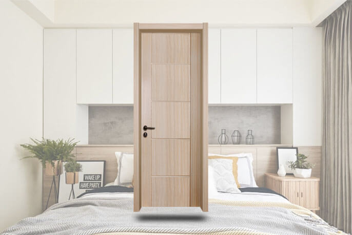 wooden french door